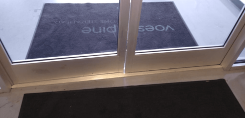 Picture9 Black Doormat at Entrance